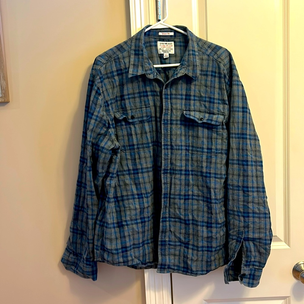Lucky Brand Men’s button down XXL